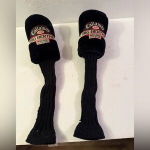 Callaway Big Bertha War Bird Headcovers - Black and Red